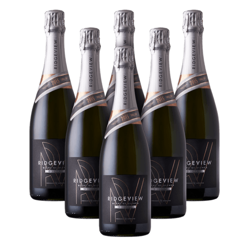 Ridgeview Vintage Blanc de Blancs case English sparkling wine