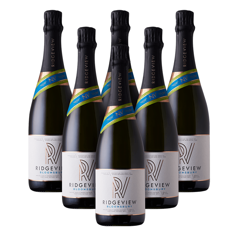 Ridgeview Bloomsbury NV case English sparkling wine