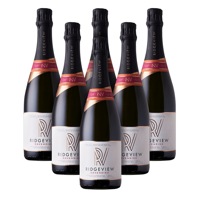 Ridgeview Cavendish NV case English sparkling wine