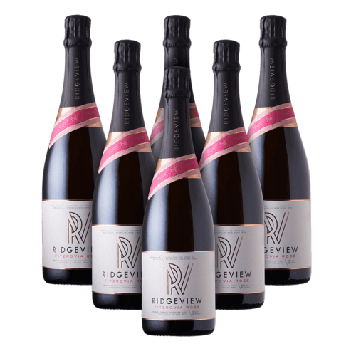 Ridgeview Fitzrovia Rose case English sparkling wine