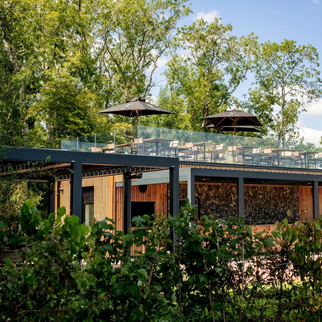 The Rows & Vine restaurant at Ridgeview Wine Estate