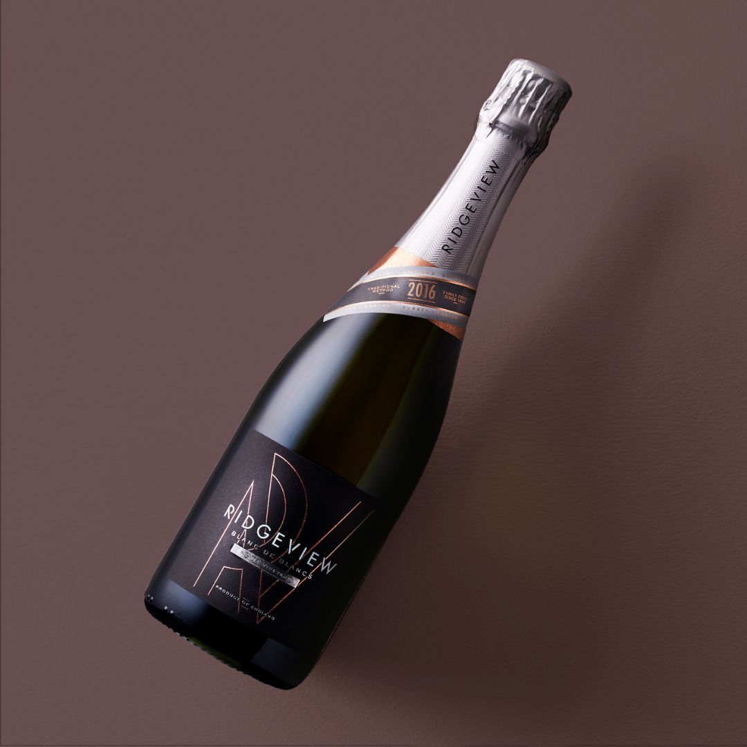 Ridgeview Blanc de Blancs English sparkling wine