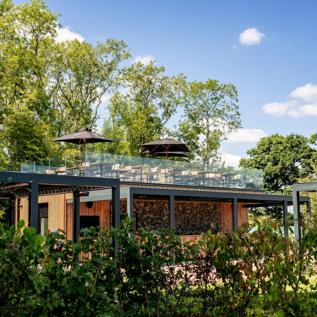 The Rows & Vine restaurant at Ridgeview Wine Estate England