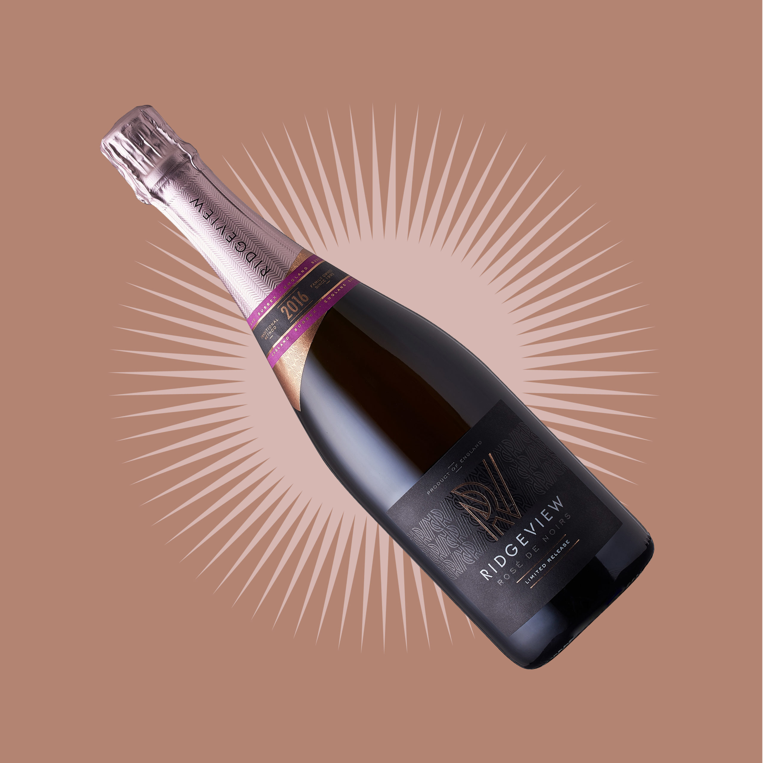 Ridgeview Rose de Noirs English sparkling wine