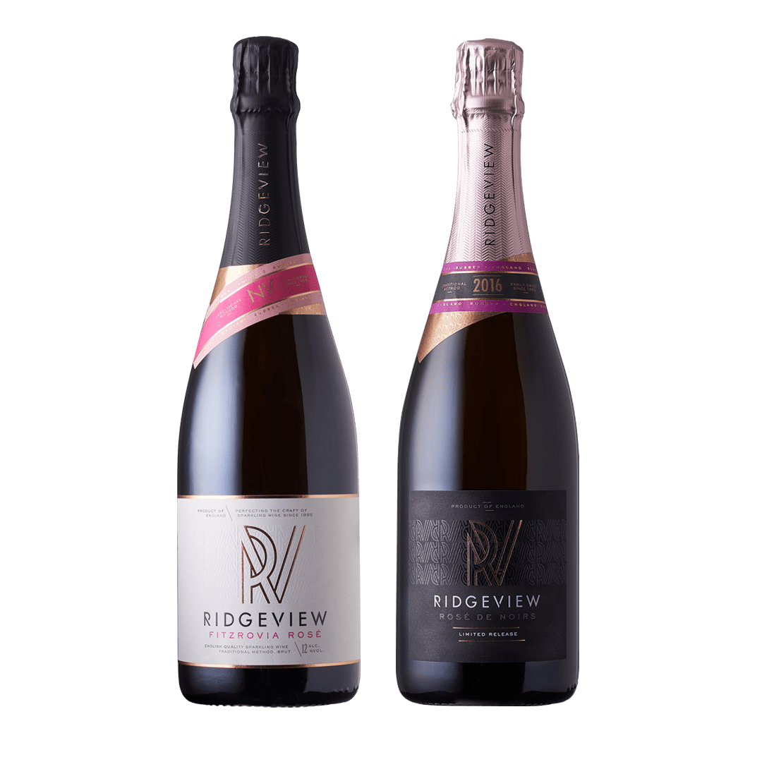 Ridgeview Rose Duo English sparkling wine