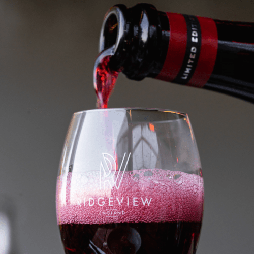 English sparkling wine Ridgeview