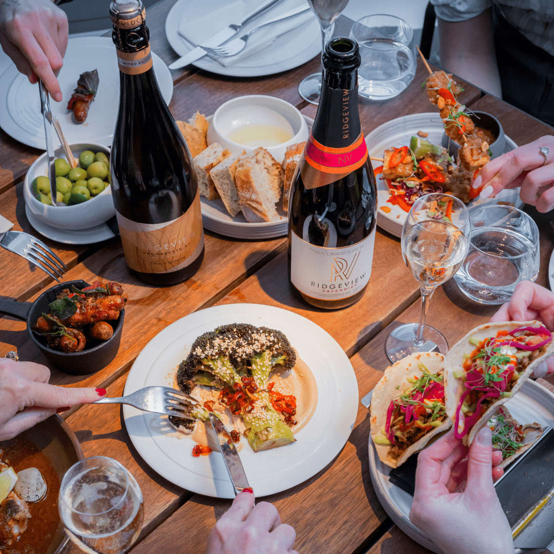 Ridgeview Wine Estate English Sparkling Wine The Rows & Vine at The Winery