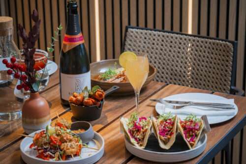 Ridgeview's restaurant, The Rows & Vine offering dining and wine tasting in Sussex